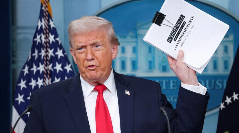Trump signs charter of ‘Board of Peace’ at Davos