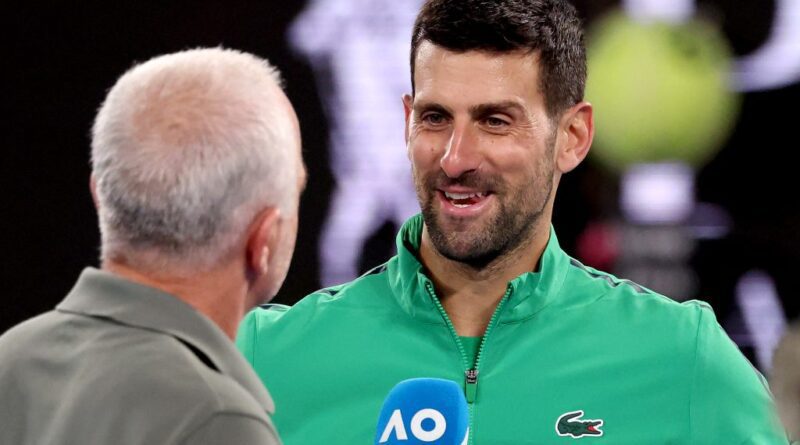 Djokovic eases to opening win in latest bid for 25th major title
