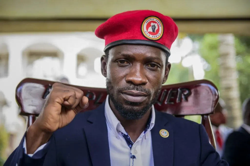Ugandan opposition leader Bobi Wine seized by army helicopter after election