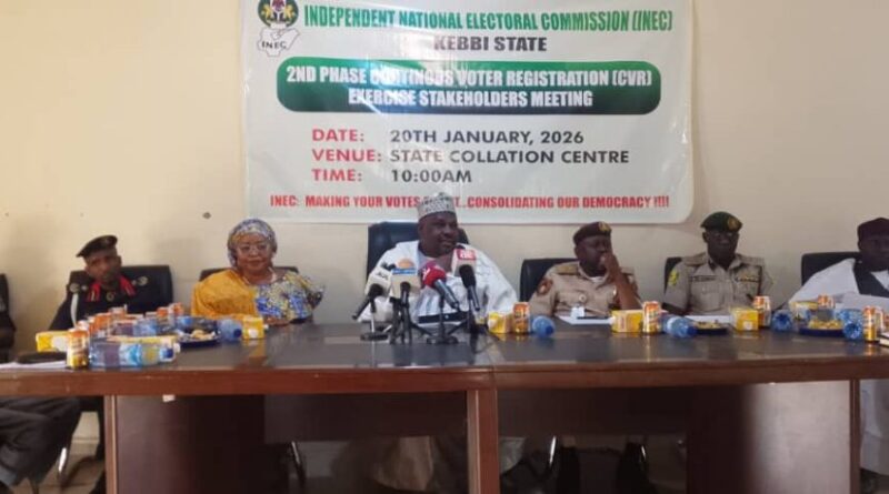 INEC begins second phase of continuous voter registrations in Kebbi