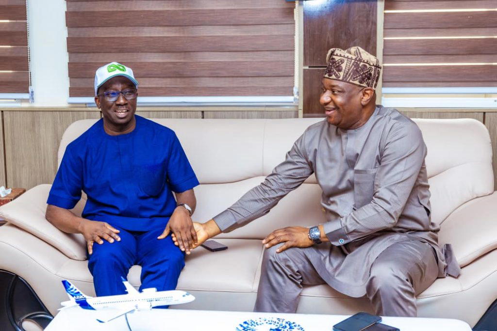 Edo plans indigenous airline as Okpebholo meets Keyamo