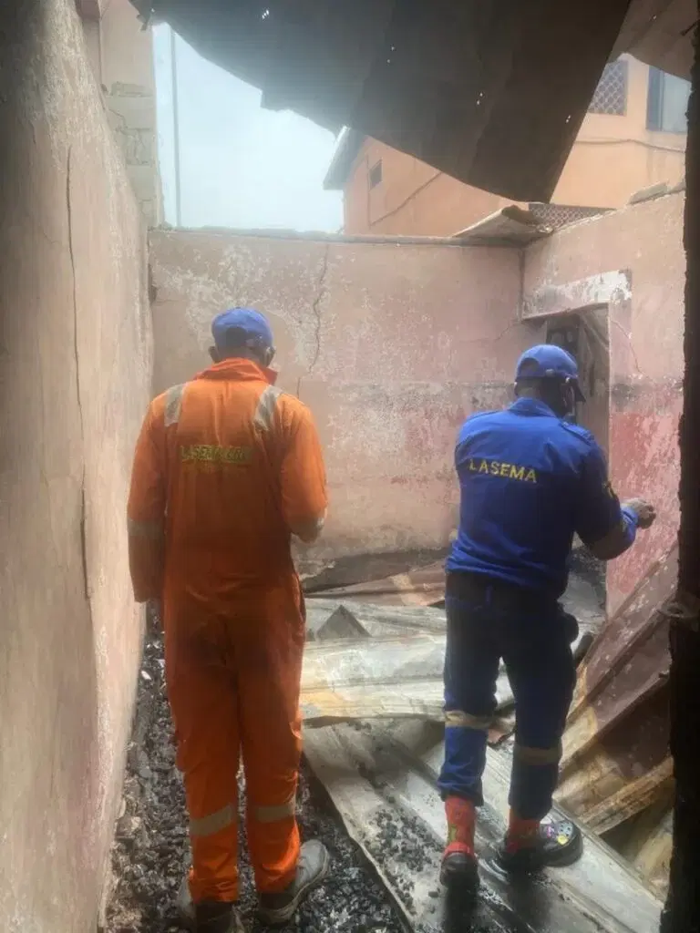 Fire guts Lagos building, kills 103-year-old woman