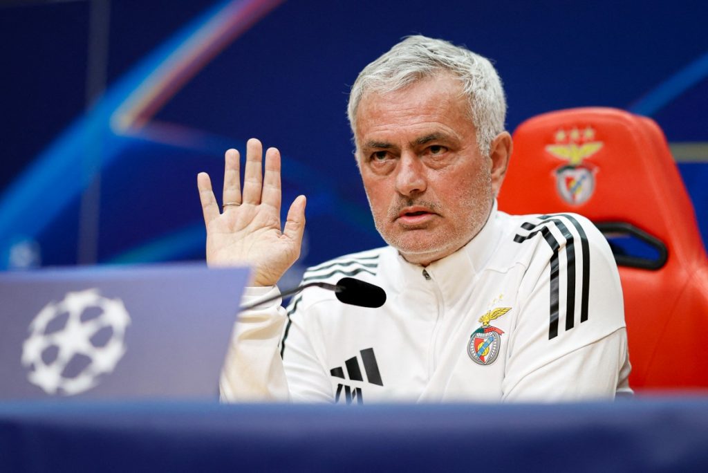 Benfica’s Mourinho plays down Real Madrid return rumour before rematch