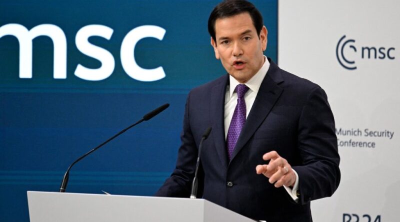 Rubio tells Europe it belongs with US, calls it to join Trump’s fight