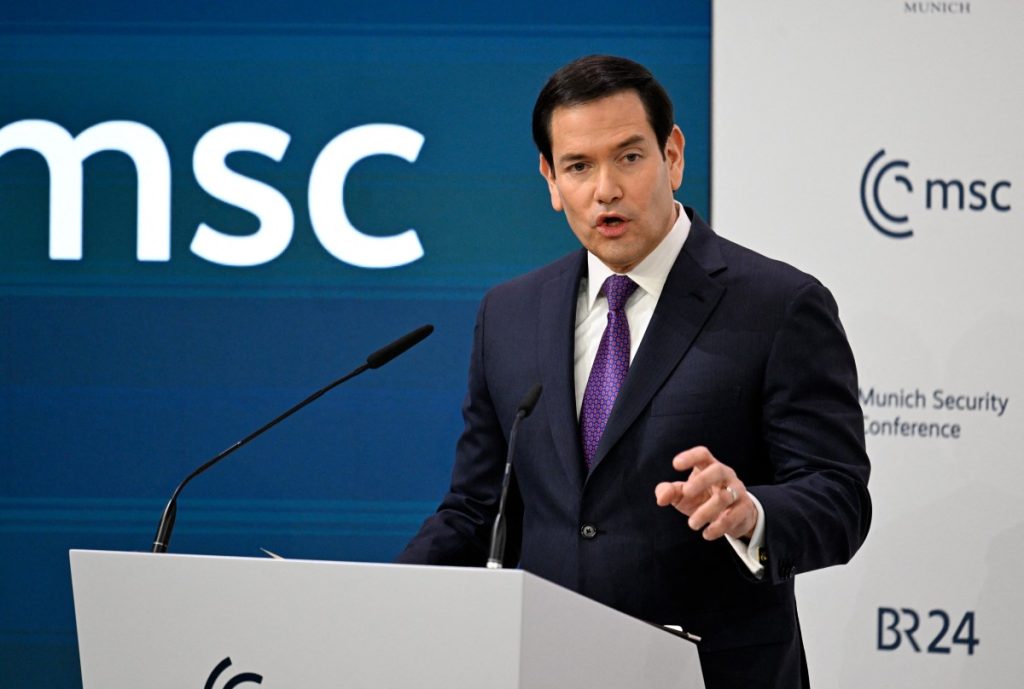 Rubio tells Europe it belongs with US, calls it to join Trump’s fight