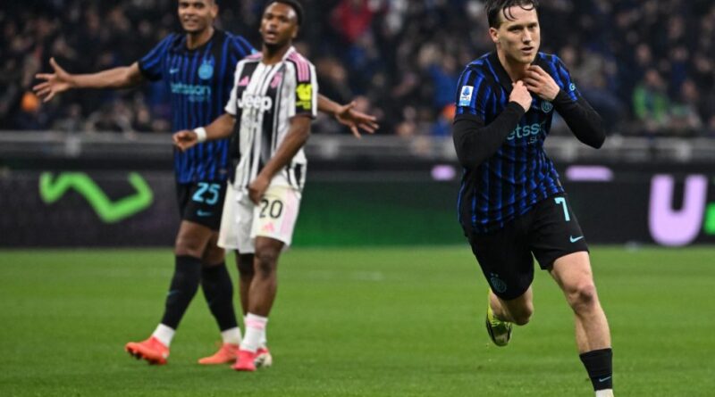 Inter beat Juventus 3-2, move eight points clear in Serie A