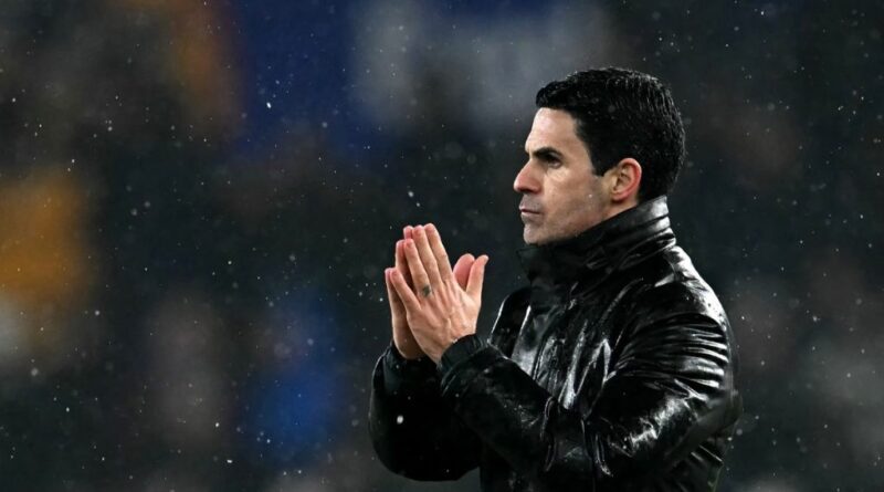 Arteta urges Arsenal to ‘stand up’ after title bid rocked by Wolves draw