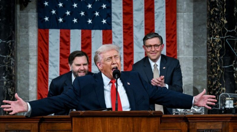 Five moments from Trump’s record-breaking State of the Union address
