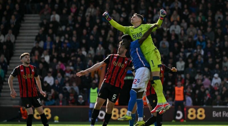 Bournemouth’s European bid suffers in 1-1 draw with Sunderland