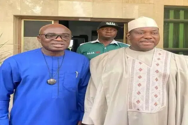 Benue State Governor, Hyacinth Alia, has said there is no rift between him and the Secretary to the Government of the Federation (SGF), Senator George Akume.