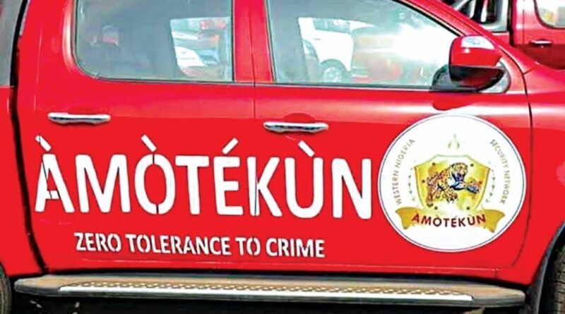 Amotekun arrests five suspected fleeing bandits in Ekiti