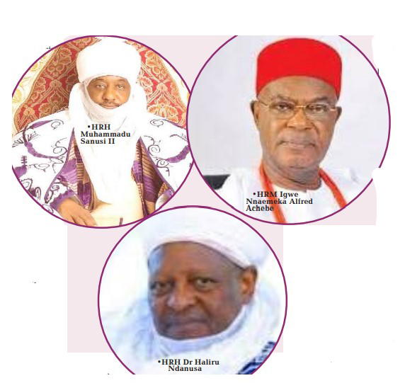 Sanusi, Achebe, Ndanusa declare war on GBV