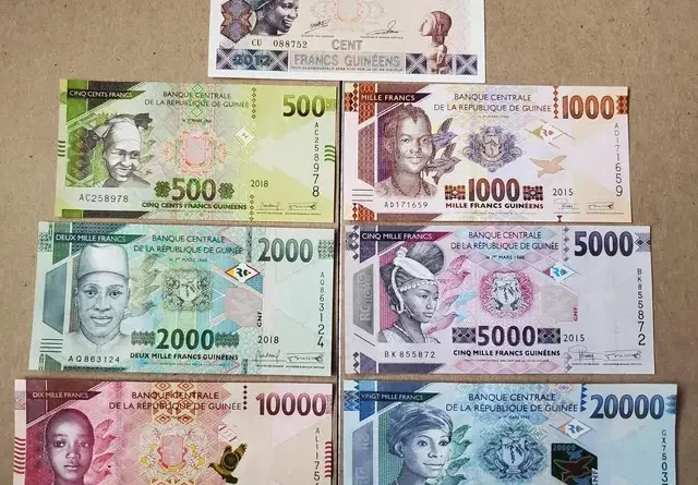 Guinean Franc banknotes