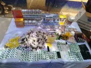 Police dislodge terrorists’ camps, recover rifles, drugs in Kaduna