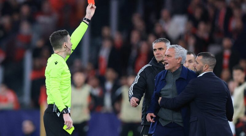 Champions League: Mourinho sees red as Real Madrid beat Benfica 1-0