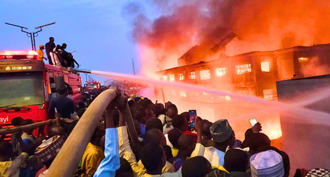 Kano: N5bn properties destroyed in Singer Market fire, seven missing