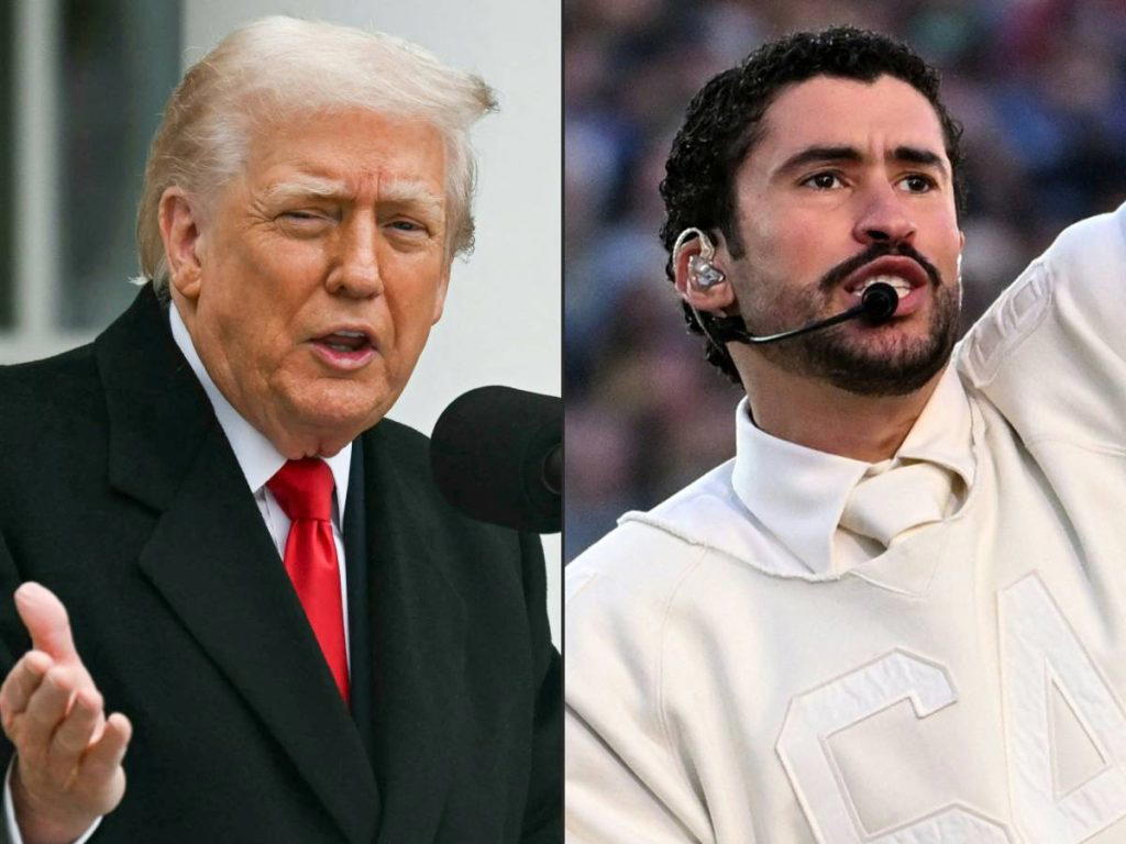 Bad Bunny celebrates Puerto Rico at Super Bowl, angering Trump