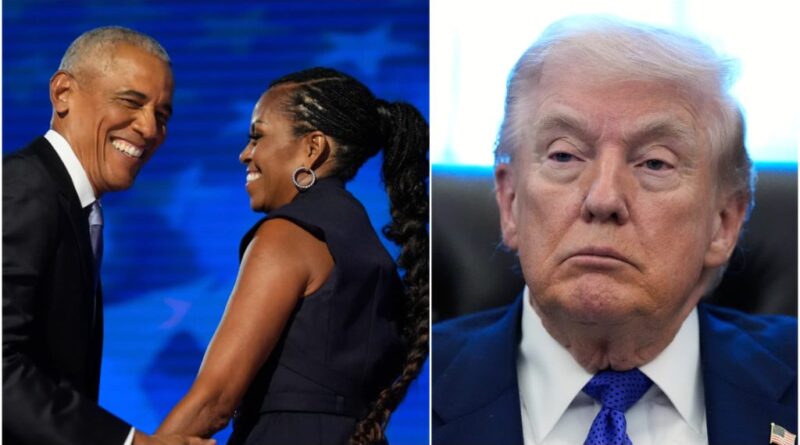 Trump says he won’t apologise for post depicting Obamas as apes