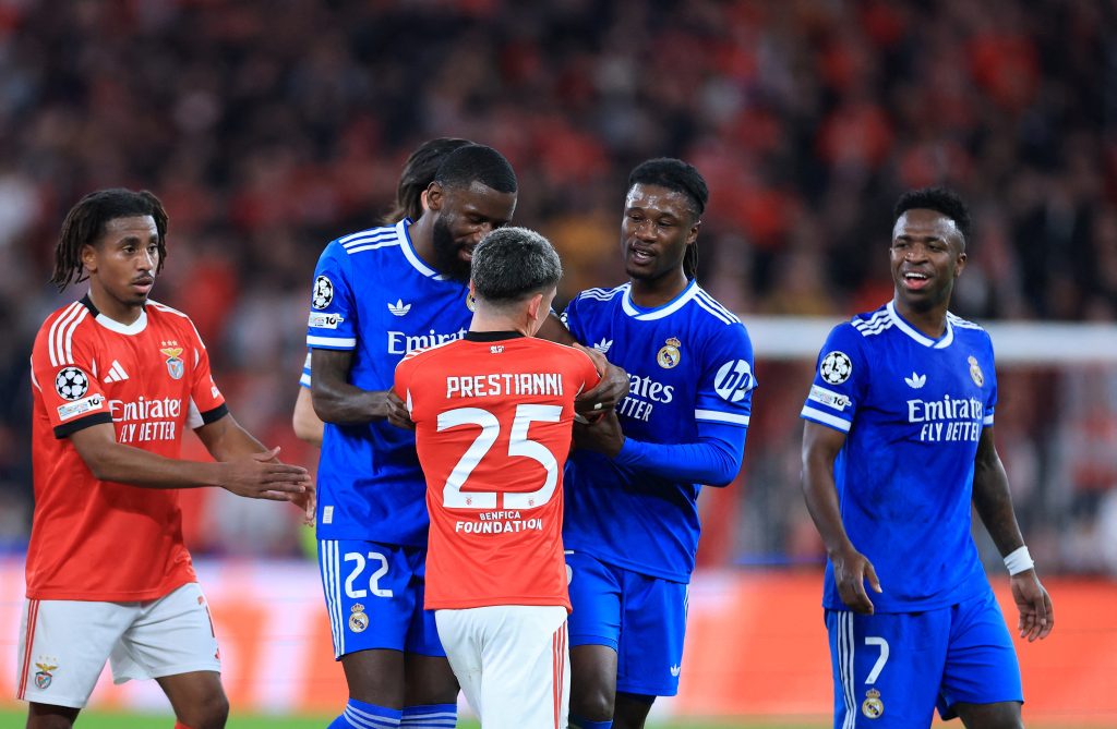 Benfica suspend five fans for alleged racist remarks in Madrid loss