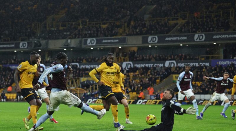 EPL: Wolves dent Villa’s bid for Champions League with rare win