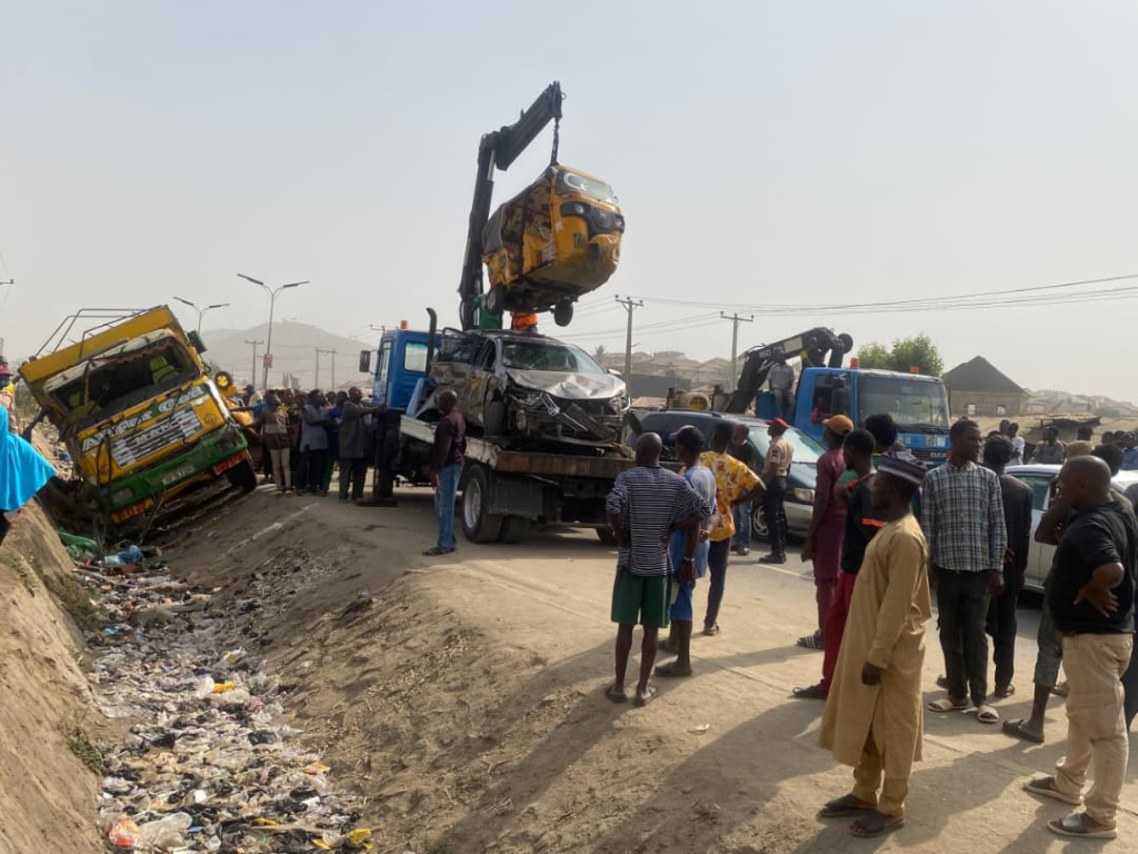 Abuja multiple crash