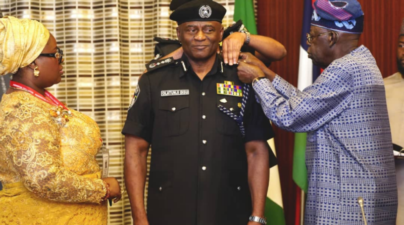 Breaking: Tinubu decorates Disu as acting IGP