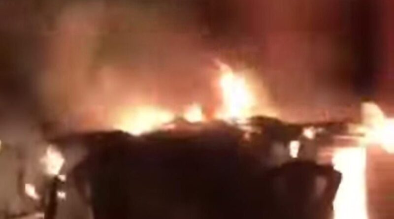 Man dies as fire engulfs Kwara hotel