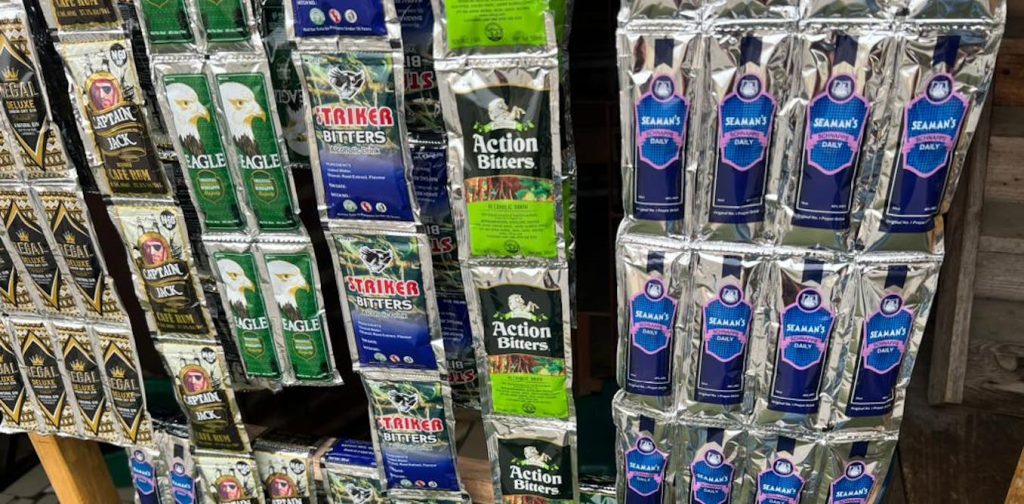 Sachet alcohol