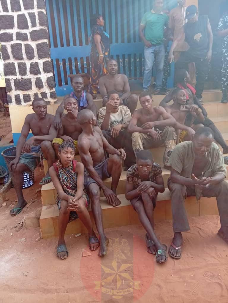Security operatives rescue 12 kidnap victims in Enugu Forest