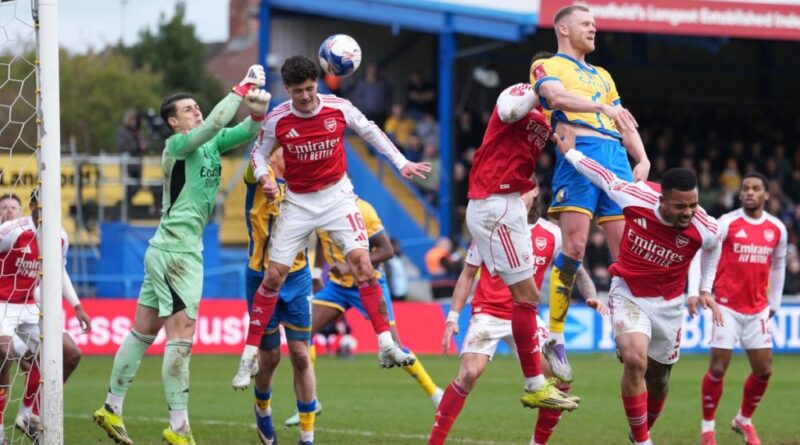 Arsenal survive FA Cup scare to keep quadruple dream alive