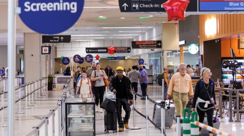 Airport workers miss pay as US govt shutdown hits one month
