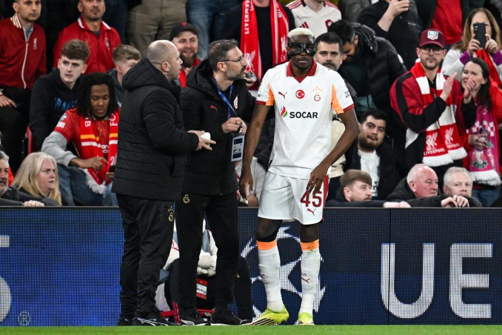 Osimhen breaks arm, Lang set for thumb surgery in Liverpool