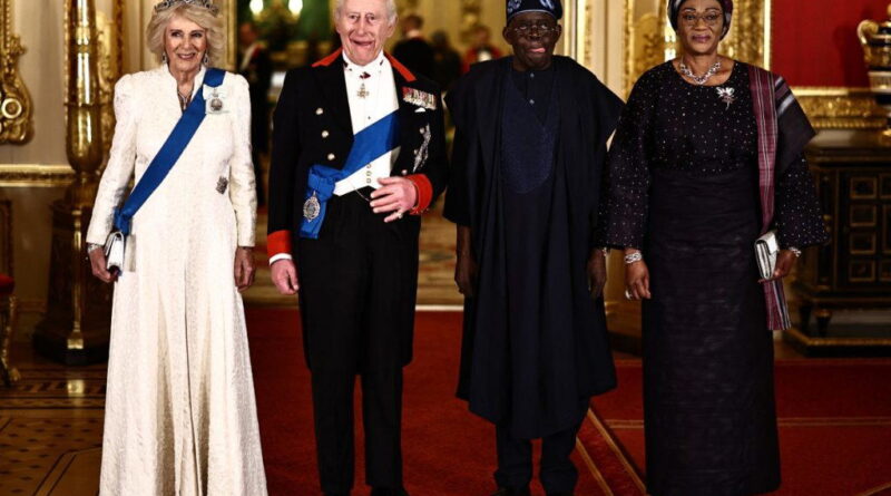 King Charles hails ‘partnership of equals’ with Nigeria at state banquet