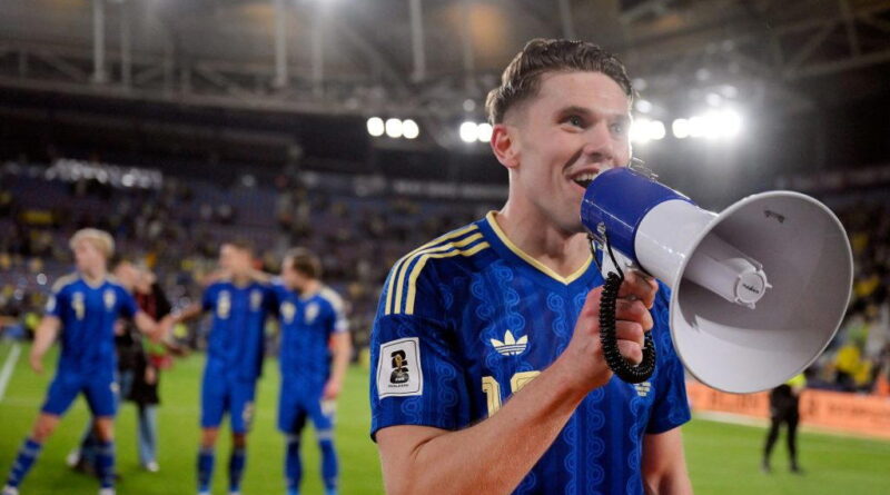 Gyokeres hat-trick sends Sweden past Ukraine in World Cup play-offs