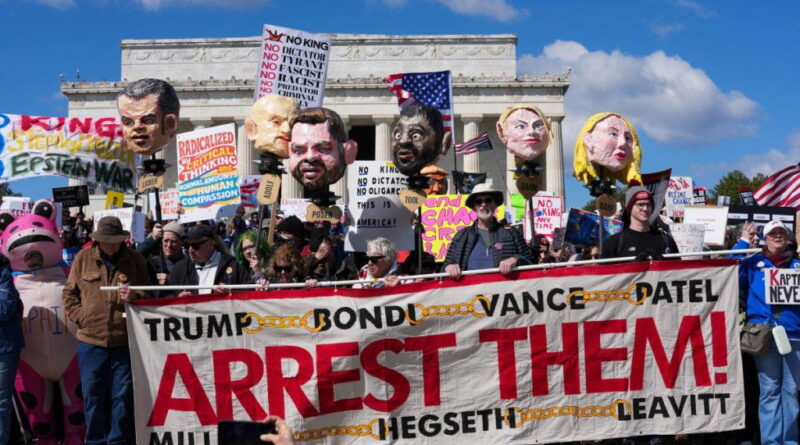 Anti-Trump protests launch on ‘No Kings’ day in US