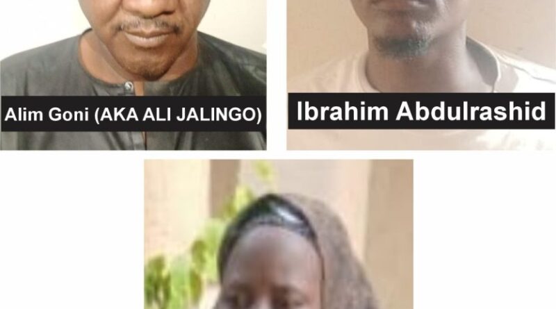 Court sentences three arrested by DSS to 10yrs in prison for arms trafficking