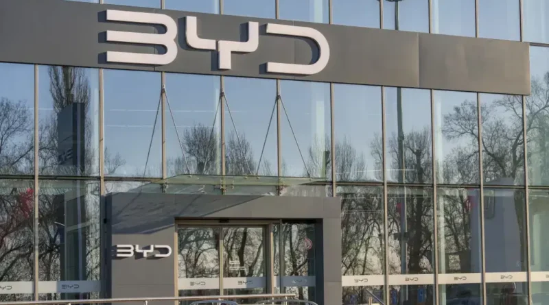 Chinese EV giant BYD says annual net profit down 19 percent