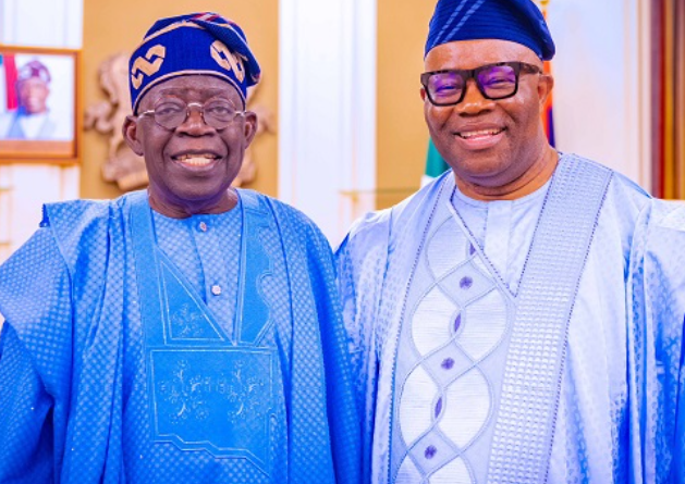 Bola Tinubu and Godswill Akpabio