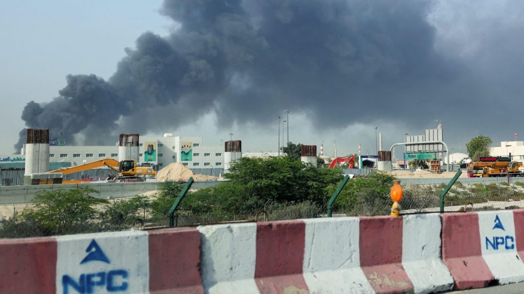 One dead, 11 injured after Iranian missiles hit UAE airports