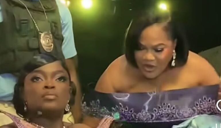 Funke Akindele and Toyin Abraham snub