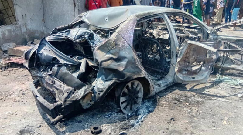 Just in: Gas explosion rocks filling station in Calabar
