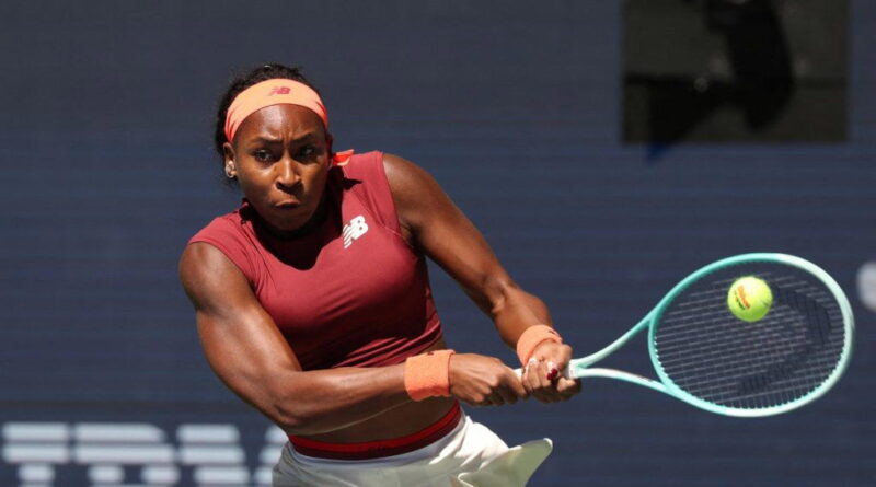 Miami Open: Coco Gauff reaches first semi-finals as Sinner progresses