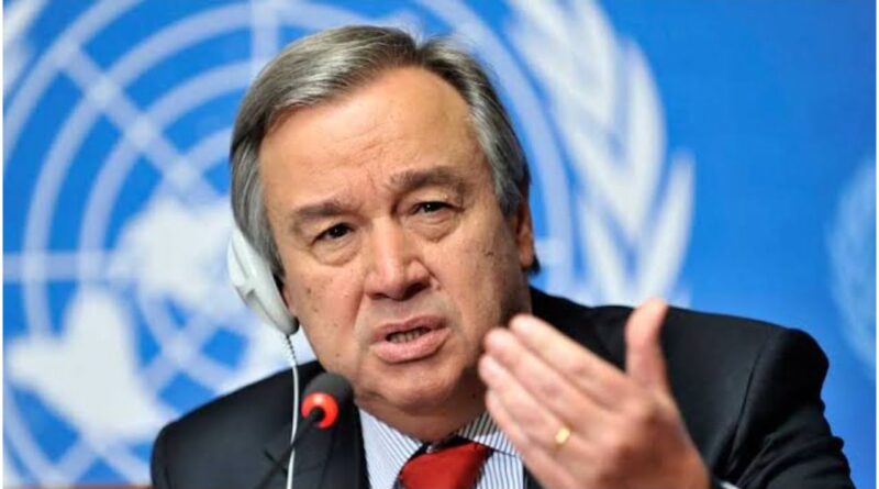 UN Secretary-General, Antonio Guterres