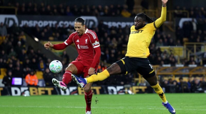 EPL: Liverpool rocked by last-gasp 2-1 defeat at Wolves
