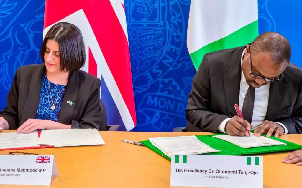 Nigeria, UK sign deal for deportation of failed asylum seekers, offenders
