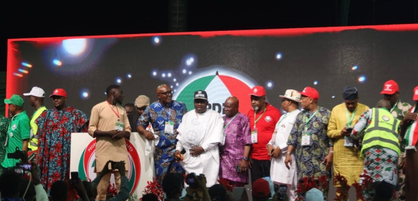 Wike-backed PDP faction re-elects Abdulrahman Mohammed, Sam Anyanwu