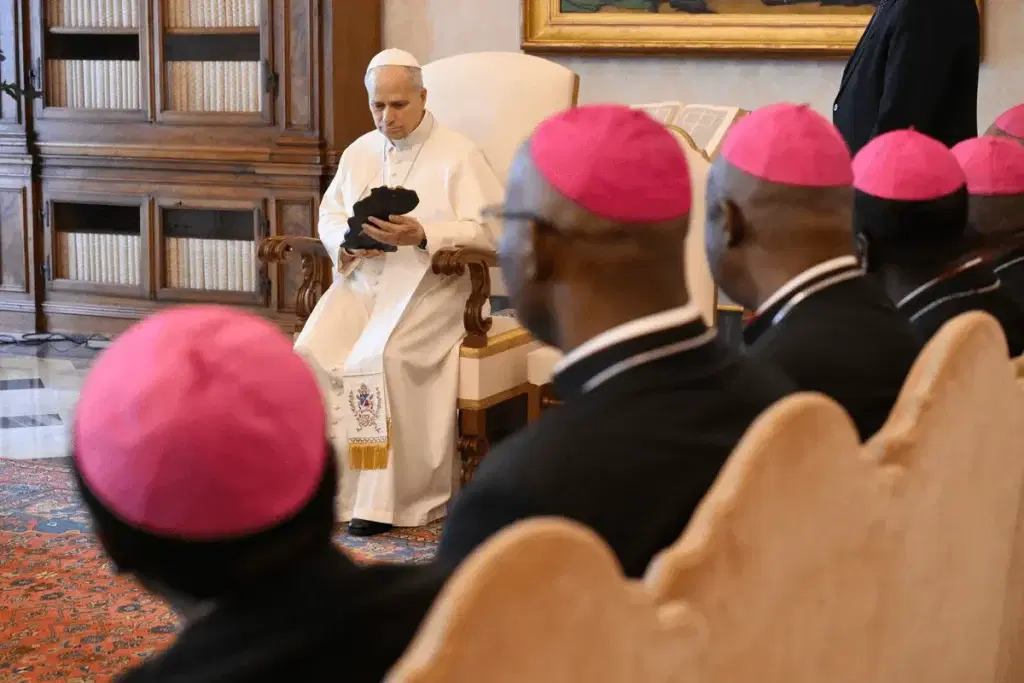 Pope and Nigerian bishops