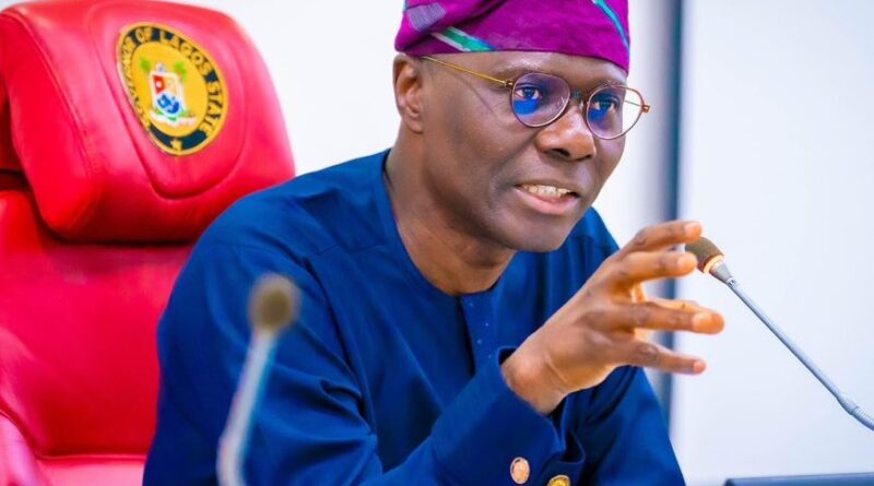Lagos State Governor, Sanwo-Olu.