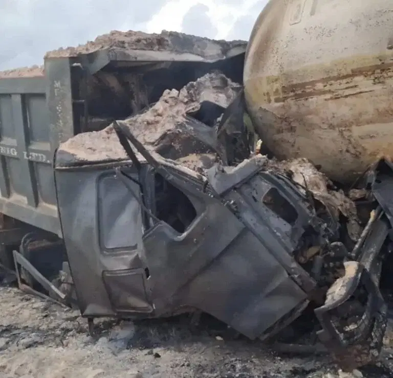 Truck and gas tanker collision kills two – Lagos Fire Service