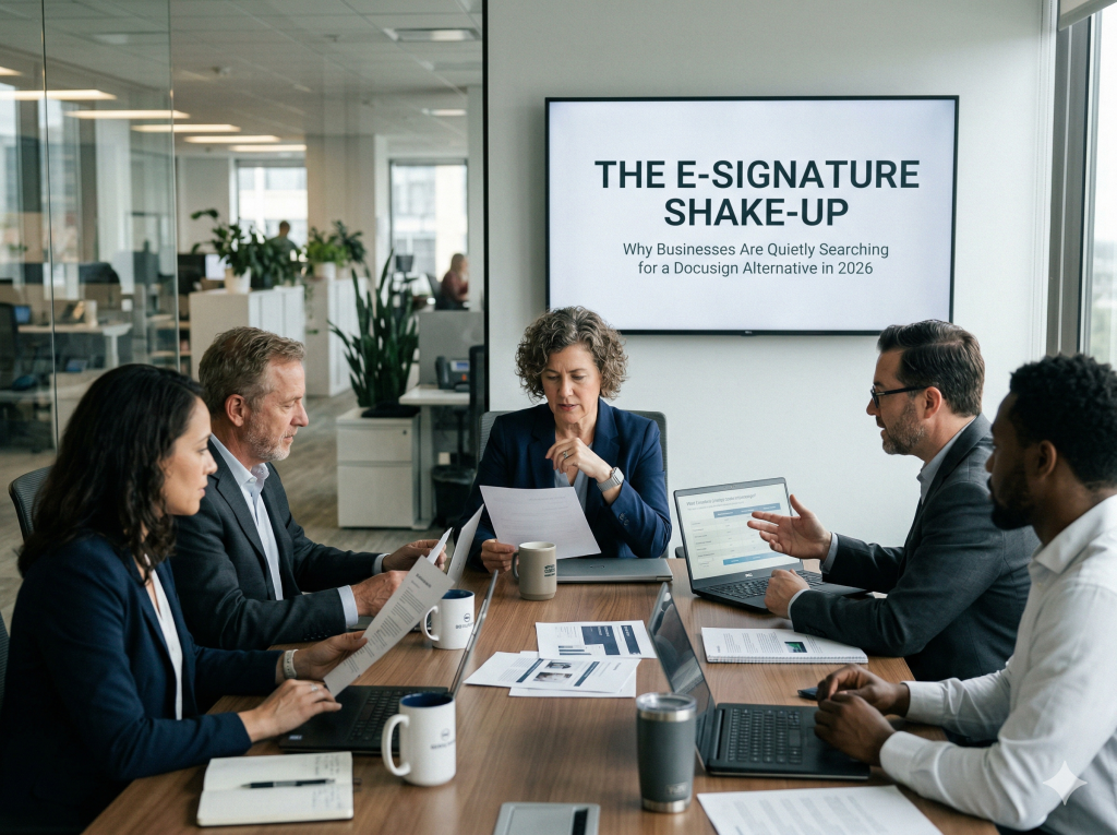 The E-Signature Shake-Up Why Businesses Are Quietly Searching for a Docusign Alternative in 2026